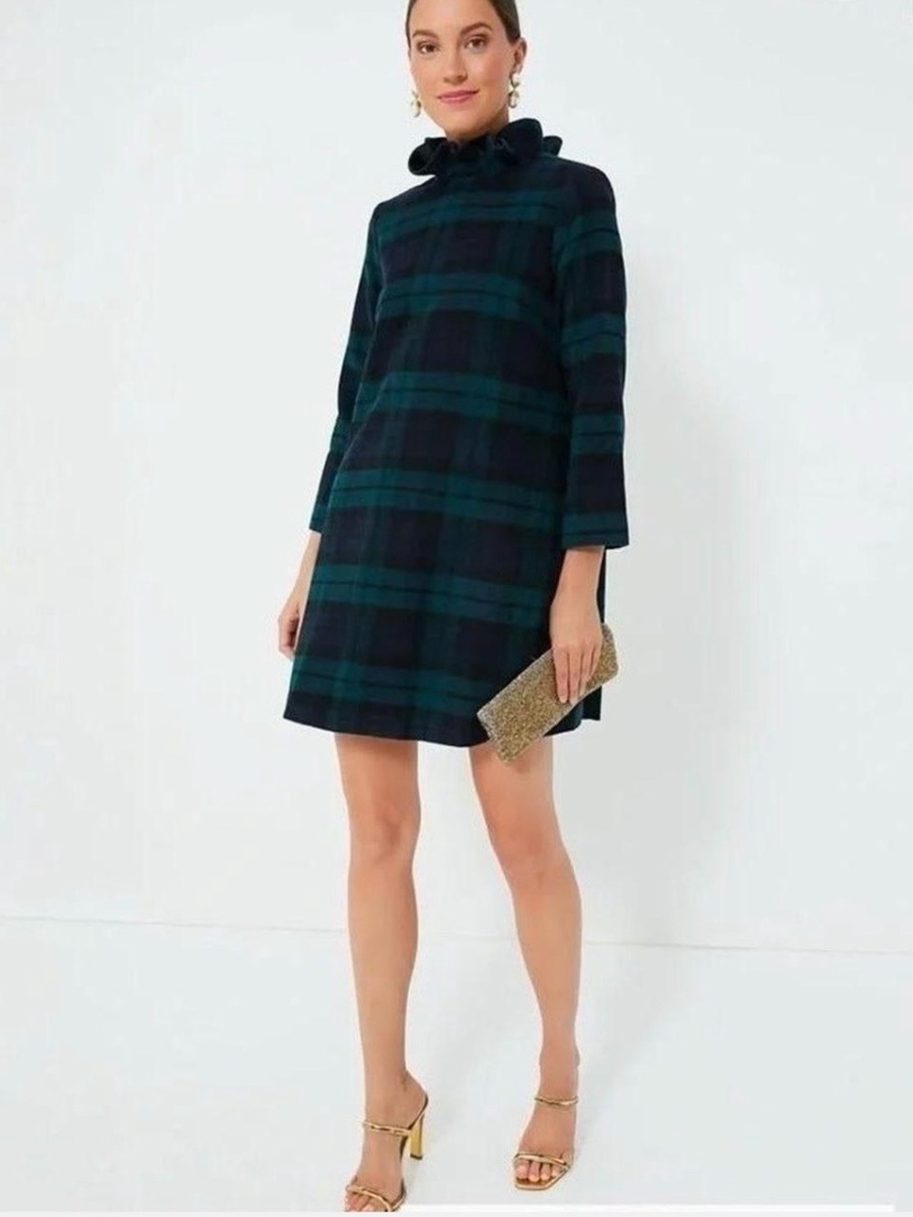 NWT Tuckernuck Blackwatch plaid Daphne dress